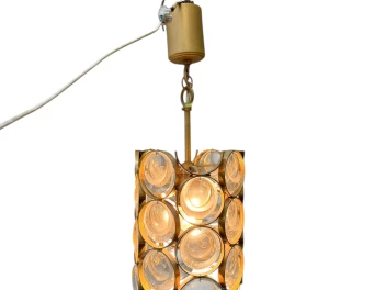 Hollywood Regency Pendant Lamp by Gaetano Sciolari for Palwa Germany, 1970s